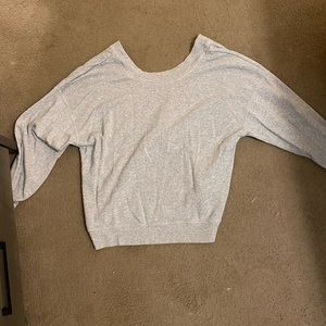 Aerie Activewear Open Back Sweatshirt